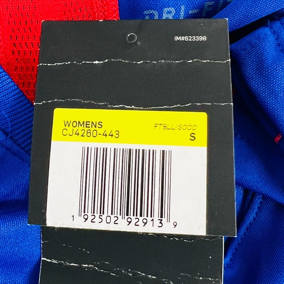 Nike USA Soccer Dri Fit Crew Neck Blue Tee Shirt Jersey Size S - Picture 9 of 9